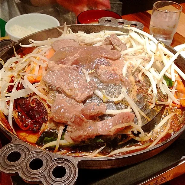 Snapdishの料理写真:味付きジンギスカン！|Yas Nakさん