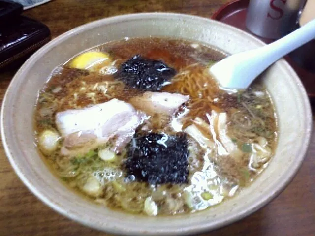 十八番の醤油ラーメン|大宮 輝久さん