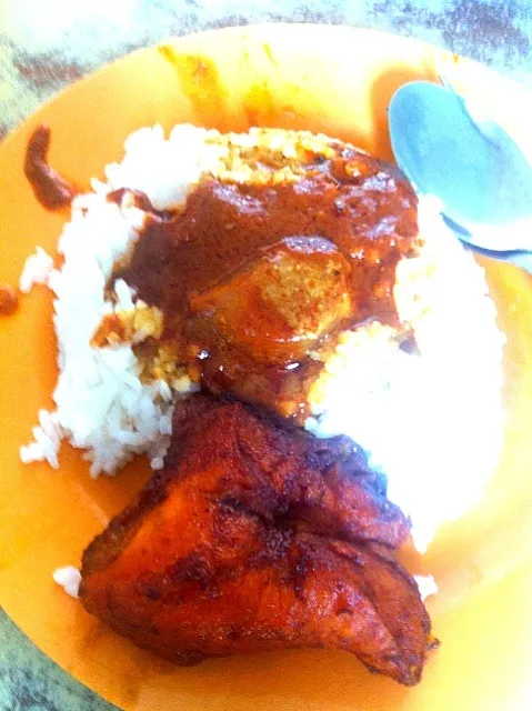 Nasi Lemak Ayam|madhopper Johnさん