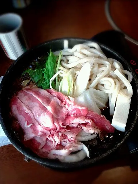 すき焼き定食|豆さんさん