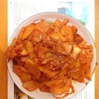 Snapdishの料理写真:辣白菜土豆片|key0さん