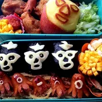 Snapdishの料理写真:迫るショッカー弁当