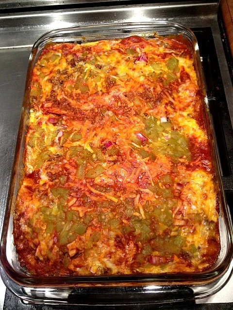 Flat Beef Enchiladas|mozeeさん