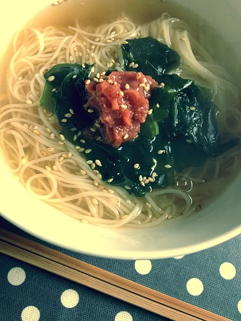 しょうがたっぷりにゅうめん|栞さん