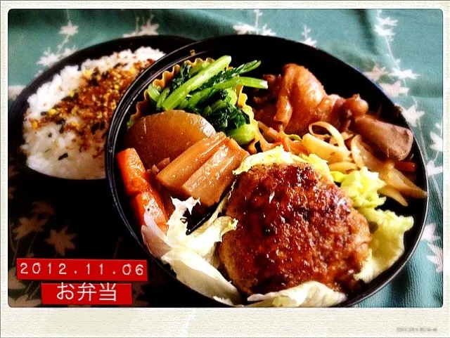 Snapdishの料理写真:2012.11.06 お弁当|もるとカッツォさん