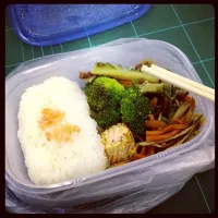 Snapdishの料理写真:久しぶりのお弁当|こまきちさん