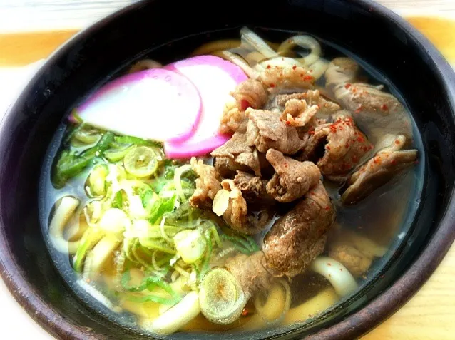 本日のランチ。肉うどん(300円)|JTKさん