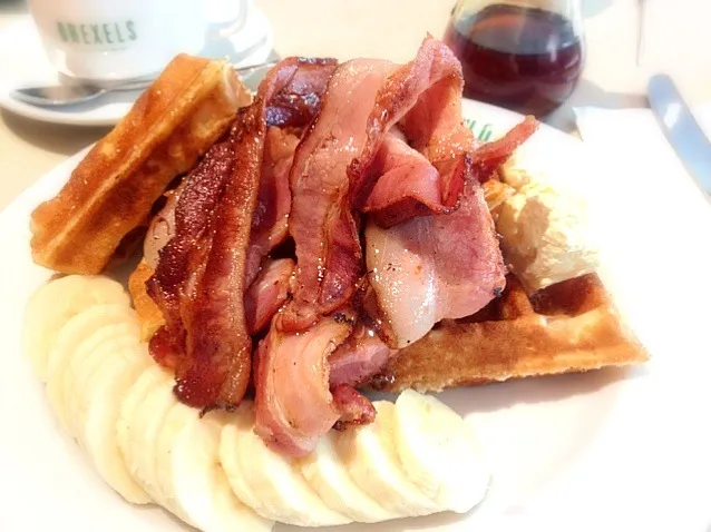 Waffle  wiz bacon :)|mayさん