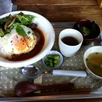 Snapdishの料理写真:ロコモコ丼|はなさん