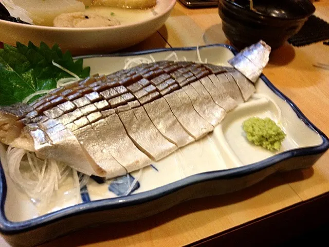 Snapdishの料理写真:はな家 シメサバ|kenmaohさん