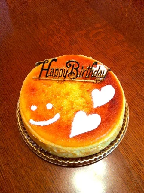 お誕生日にチーズケーキ！♡|eriさん