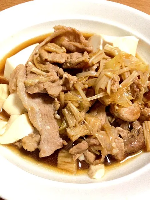 Snapdishの料理写真:肉豆腐！(*^_^*)|ミッチーさん