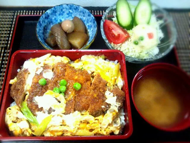 手作りカツ重定食Bセット|Ryouri　Sukiさん