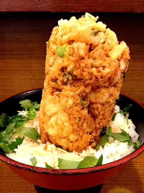 Snapdishの料理写真:魚河岸 丸天 のかき揚げ丼！|t-shintaniさん