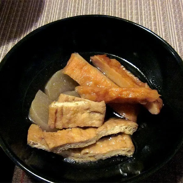 大根と薄揚げと小判揚げの煮物|Keiさん