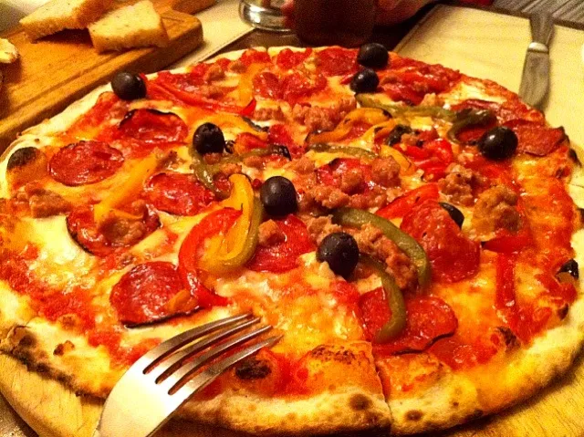 DIABLA Pizza at Bacco|Soiさん