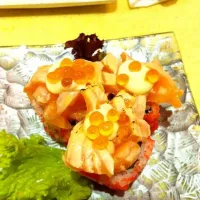 Snapdishの料理写真:Salmon Blossom|Yingさん