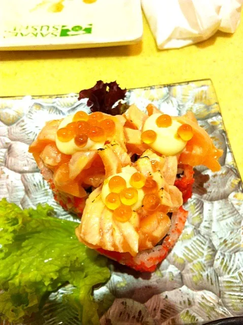 Snapdishの料理写真:Salmon Blossom|Yingさん