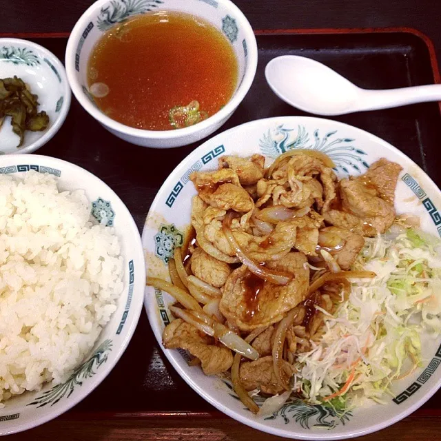 生姜焼き定食♬|Takashi TOGAWAさん