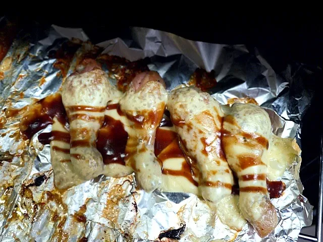 BBQ chicken wrap|Nicole Kamさん