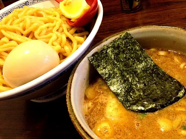 牛ホルモンつけ麺 大盛り 味玉|tecklさん