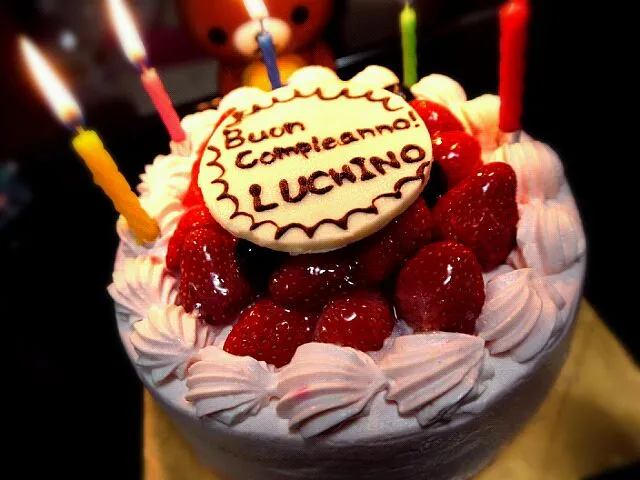 Snapdishの料理写真:ルキーノbirthdaycake|津田未帆さん