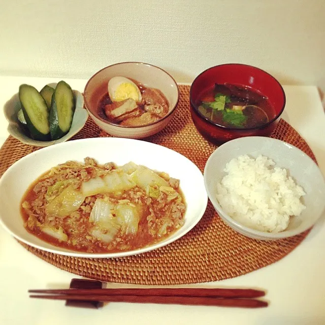 Snapdishの料理写真:夕ご飯♪|サエさん