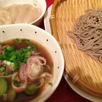 Snapdishの料理写真:牛肉のあったからつけだれ蕎麦|hmさん