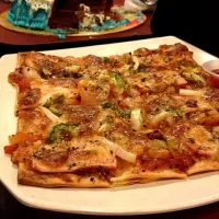 Snapdishの料理写真:Mexican pizza 🍕|Soon Chi Longさん