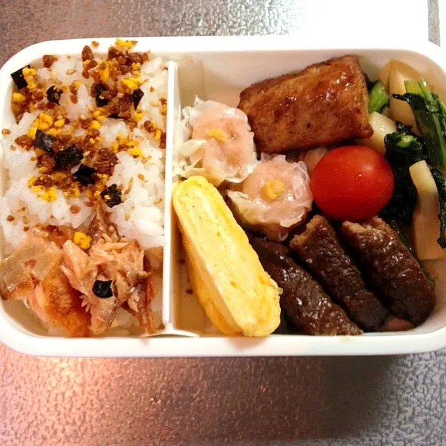 11/8 やっつけ弁当(´･Д･)」|ゆきブヒさん