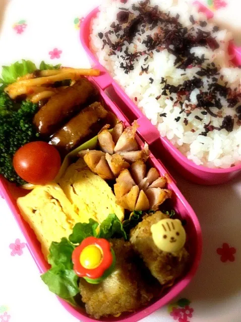 Snapdishの料理写真:通学弁当|marinaさん