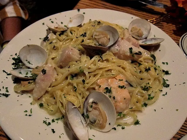 Seafood linguine|ginaさん