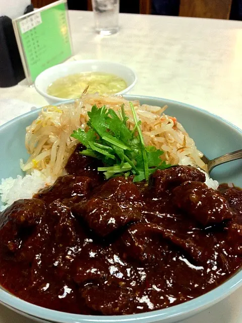 味芳斉の激辛牛肉飯(^_−)−☆|まあん👽さん