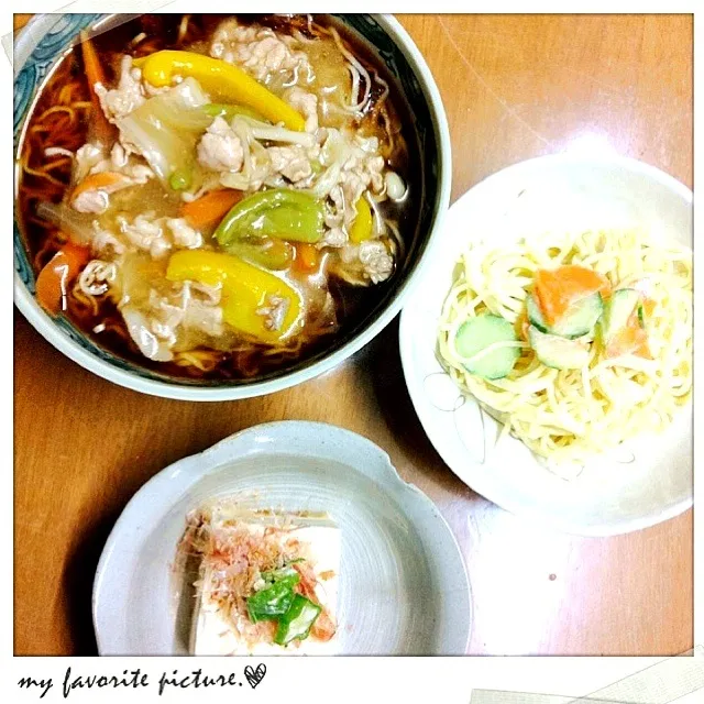 飛騨のあんかけラーメン定食|hanayakさん