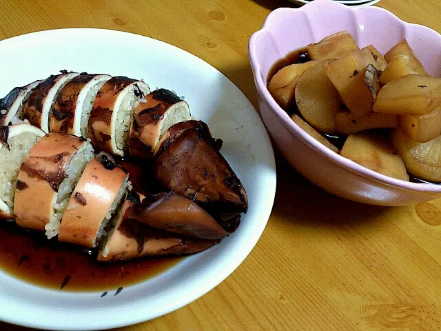 いか飯＆煮汁で作った煮物|マリッペさん