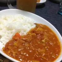 トマト缶カレーライス|ニシムラ カズさん