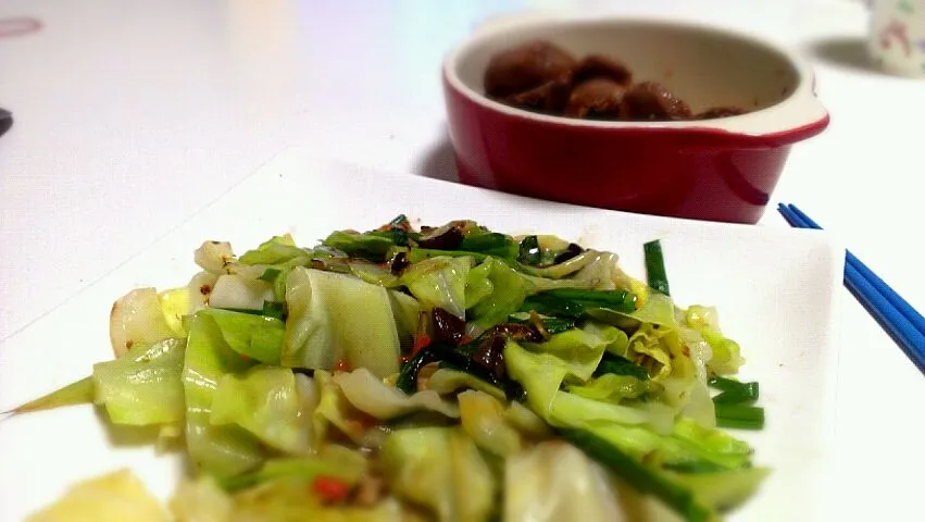 キャベツの旨塩炒めと砂肝 総材料費115円!!|moomingさん