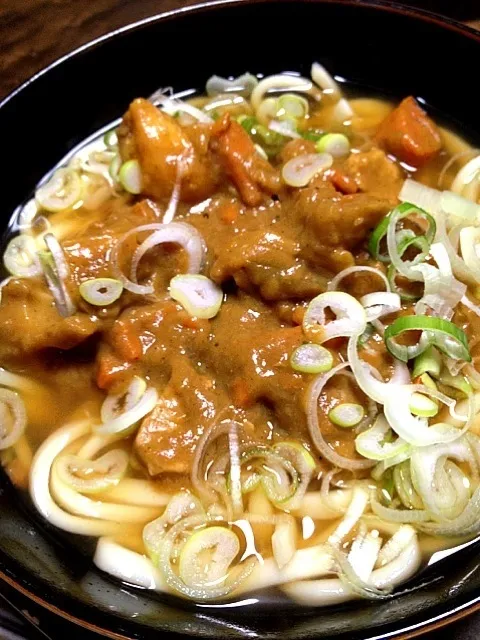 Snapdishの料理写真:カレーうどん🌸|カナうささん