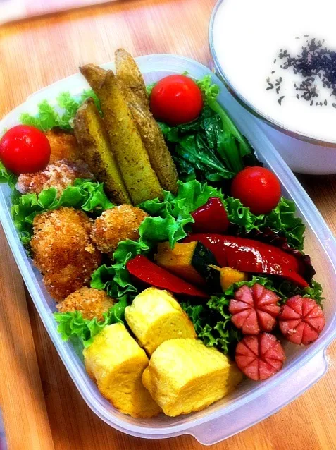 Snapdishの料理写真:今日のパパ弁当。|＊みお＊さん