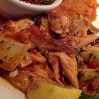 Palm Beach Snapper with artichokes, mushrooms and hearts of palm|Shainaさん