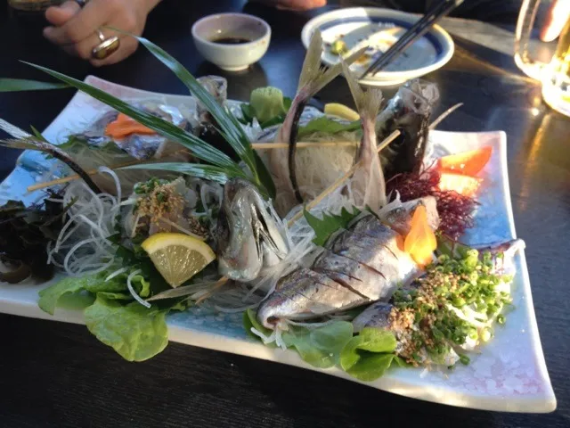 Blue mackerel scad sashimi|luvsie juanさん