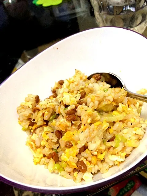 納豆炒飯|3iiforさん
