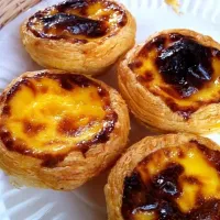 Snapdishの料理写真:Pastel de nata 葡撻|Jessieさん