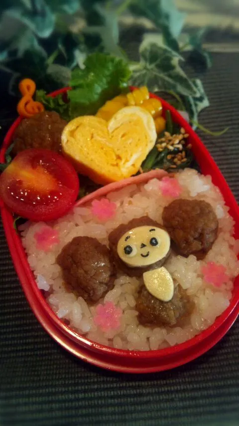 ☆キャラ弁☆チェブラーシカのお弁当|はにたんさん