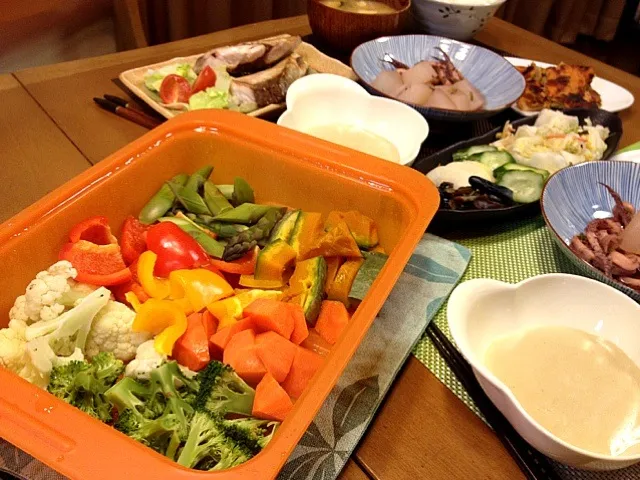 今日のお夕飯 バーニャカウダ🎶|メイスイさん