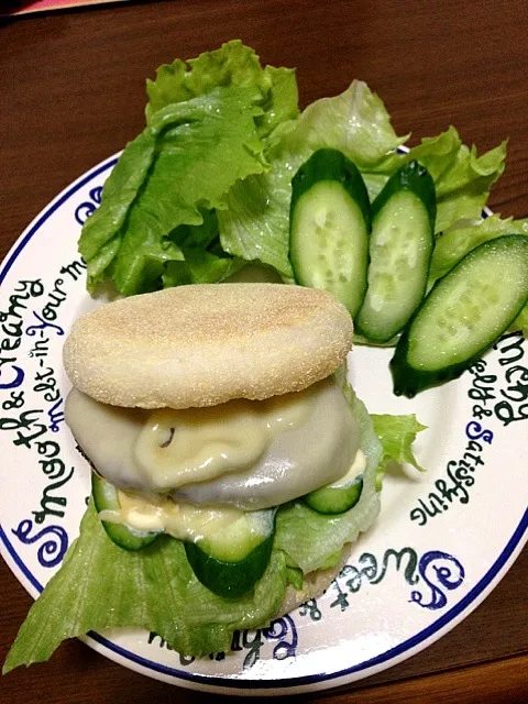 イングリッシュマフィンサンド|豆もやし(チャニョ。)さん