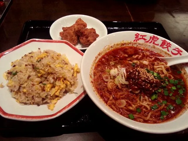 紅担々麺（半チャーハンセット）|Hiroaki Takanoさん