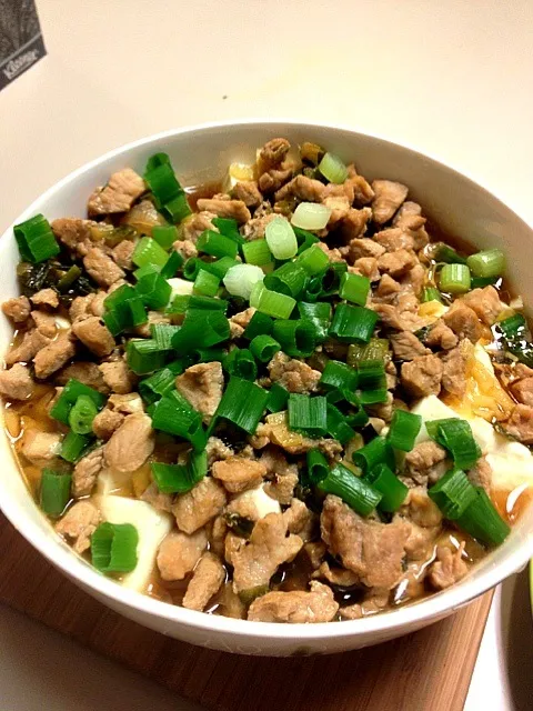 Steamed Minced pork tofu|shiyun chenさん