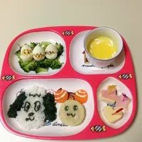 Snapdishの料理写真:1歳バースデープレート☆|にゃーこ☆さん