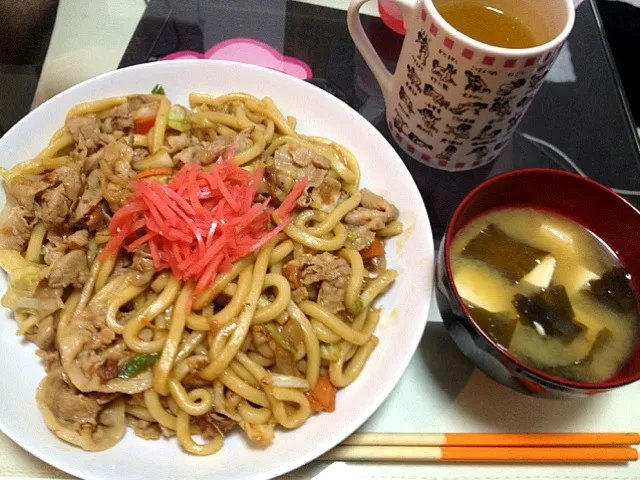 ダーリンの大好きな焼うどん♡|谷口 弥生さん